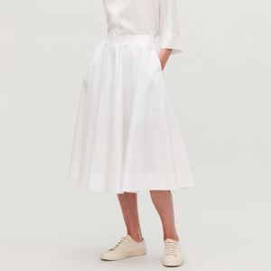 COS White Wide Leg Culottes